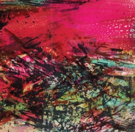 Zao Wou-Ki Paper Incense, 'Untitled' 1977, swatch